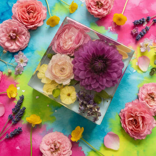 Learn resin art flower preservation