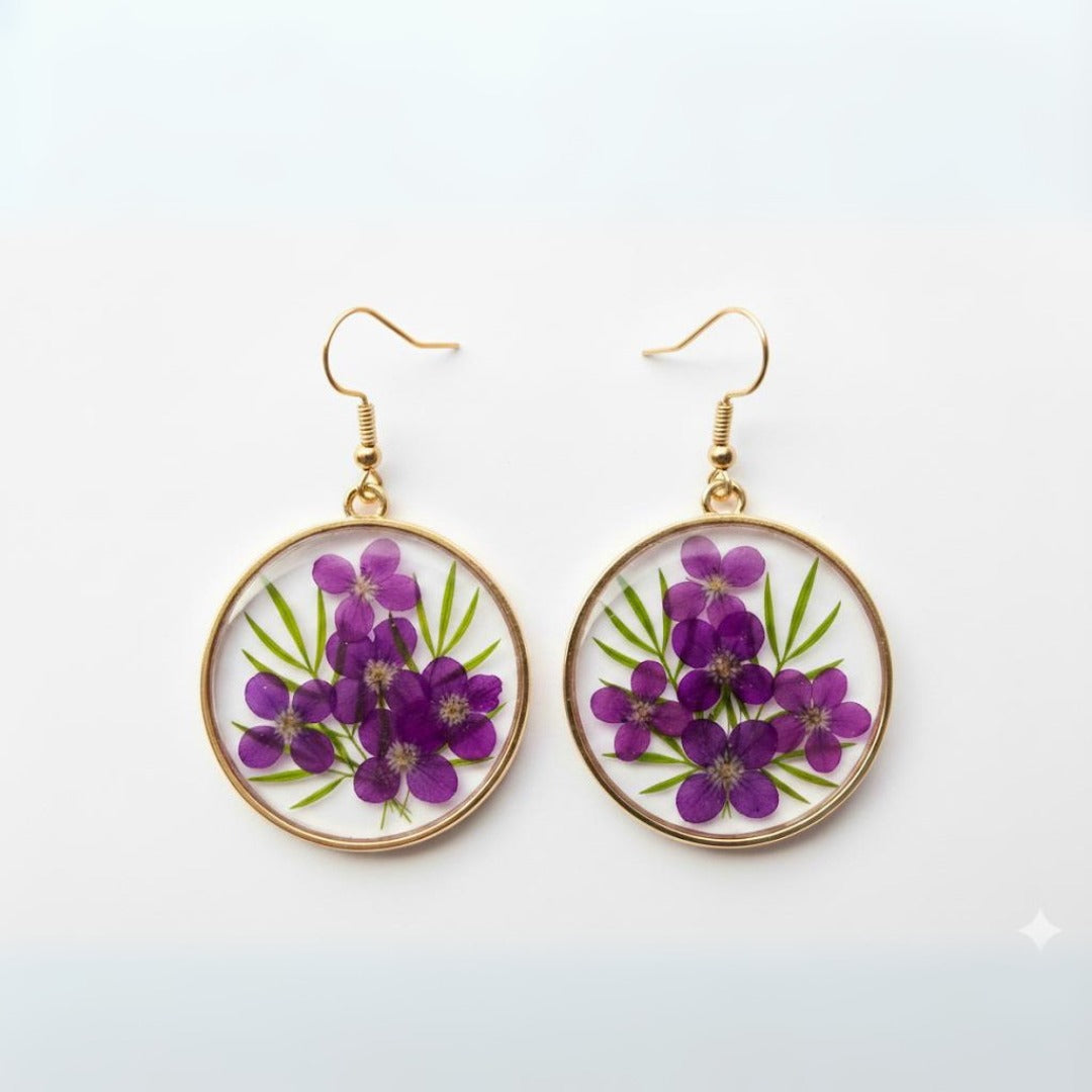 Learn to make Resin Earring