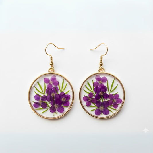 Learn to make Resin Earring